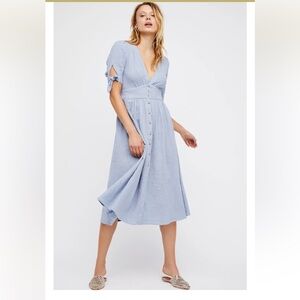 Free People Love of My Life Midi Dress Medium